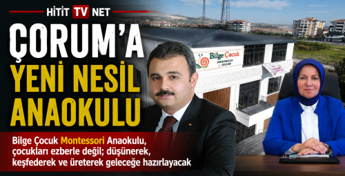 Çorum'da Eğitimde Yeni Dönem Montessori ve P4C Aynı Çatı Altında