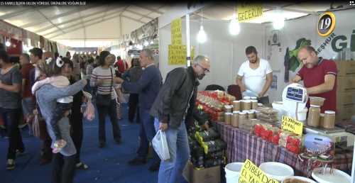 Çorum'da el sanatları ve yöresel ürünler fuarı