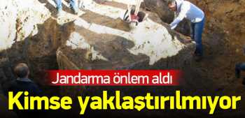 Çorum'da Ev için temel kazarken servet buldu!