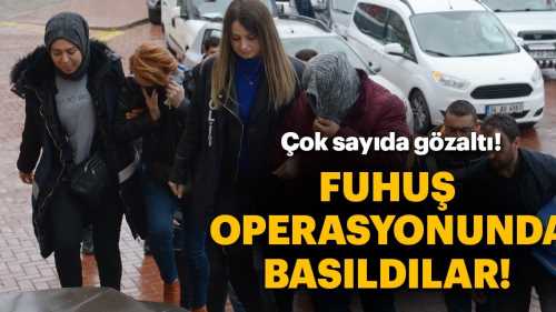 Çorum'da fuhuş Operasyonu