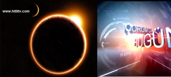 ÇORUM'DA GÜNEŞ TUTULMASI SAAT KAÇTA ?