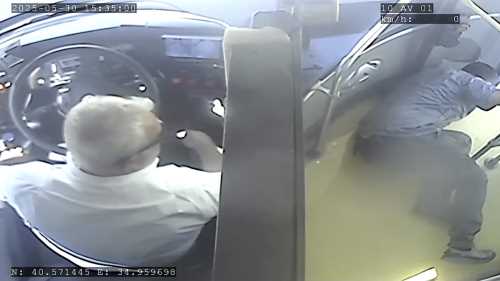 Çorum'da Halk Otobüsü Şoföründen Hayat Kurtaran Hamle!