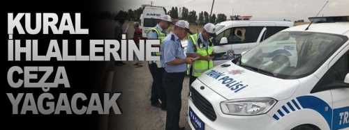 Çorum'da HIZ yapan yandı