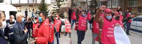 Çorum'da İşçiler- İşverenin evine yürüdü 