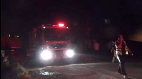  Çorum’da Keresteciler Sitesinde Yangın