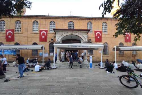 Çorum'da Kurban Bayram namazı coşkuyla kılındı