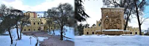 Çorum'da Medeniyetler beşiği “Hattuşa” kar altında