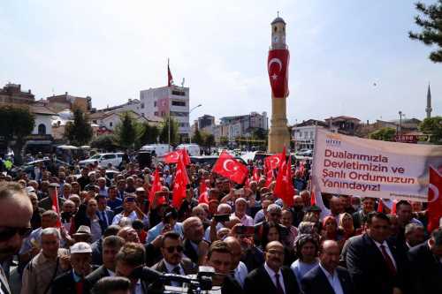Çorum'da Mehmetçik için 'zafer' duası 
