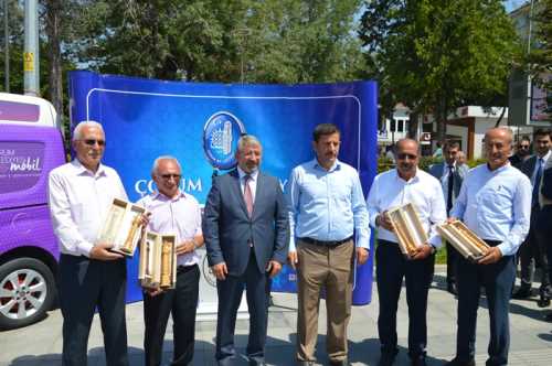 Çorum’da Mor Taksi Uygulaması Başladı