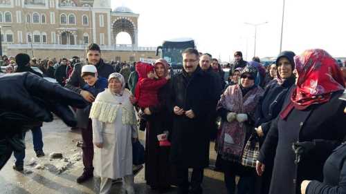 Çorum'da Öğrenci Umrecileri Uğurlandı