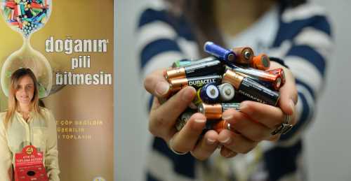 Çorum’da okullarda Atık Pil Toplama Yarışması sona eriyor