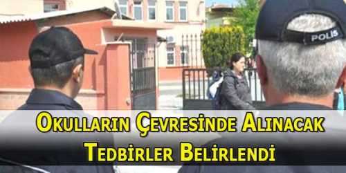 Çorum'da Okullarda güvenlik tedbirleri artırılıyor