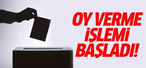 Çorum'da Oy verme işlemi 17:00'da sona erecek