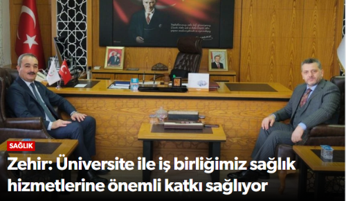 Çorum’da Sağlıkta Güçlü İş Birliği Değerlendirdi