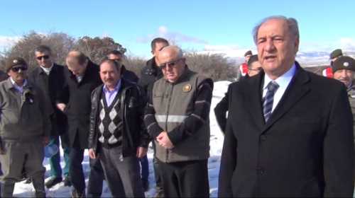 Çorum'da Yaban Hayvanları için Doğaya Yem bırakıldı