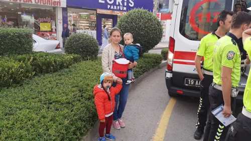 Çorum’da yaya geçidinde kaza
