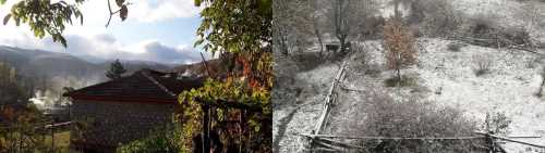 Çorum’da yılın ilk karı İlçelere yağdı