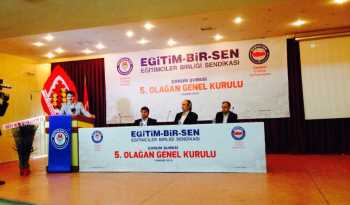 ÇORUM EĞİTİM BİR SEN'DE EŞKİL GÜVEN TAZELEDİ 