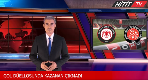 Çorum FK, Karagümrük ile 2-2 berabere kaldı