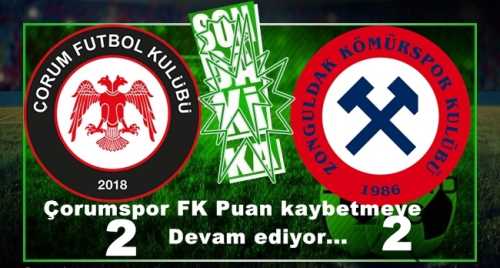 Çorum FK 2-2 Zonguldak Kömürspor