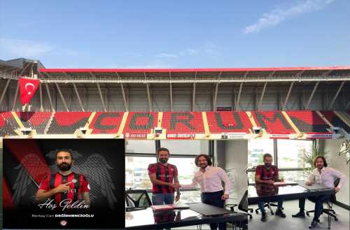 Çorum FK'da  Berkay Can Değirmencioğlu transferine imza attı 