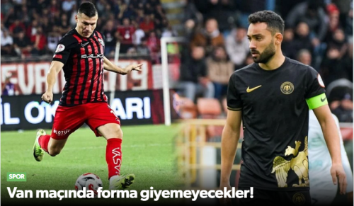 Çorum FK’da  İki İsim Van FK Maçında Cezalı Duruma Düştü