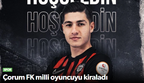 Çorum FK Hoş Geldin, Efe Sarıkaya!