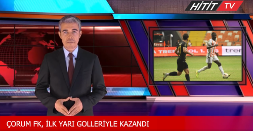 Çorum FK İlk yarı golleriyle kazandı