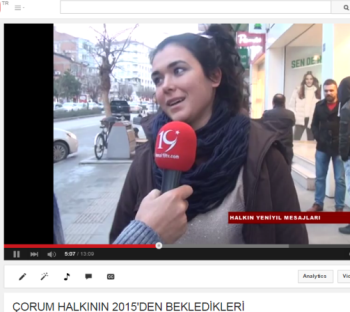 ÇORUM HALKININ 2015'DEN BEKLEDİKLERİ 