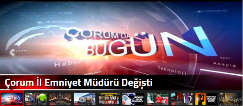 Çorum İl Emniyet Müdürü Değişti 