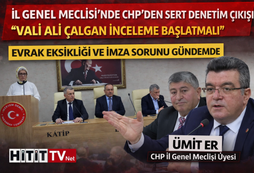 Çorum İl Genel Meclisi’nde Denetim Raporu Tartışması!