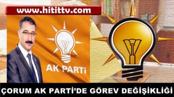 Çorum İl Yönetim Kurulu’nda kan değişikliği