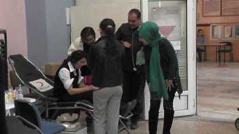 ÇORUM Kızılay kan bağışı hakkında bilgilendirildi