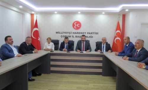 Çorum MHP'de Bayramlaşma