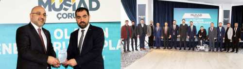 Çorum MÜSİAD’ta Orhan Coşkun dönemi başladı