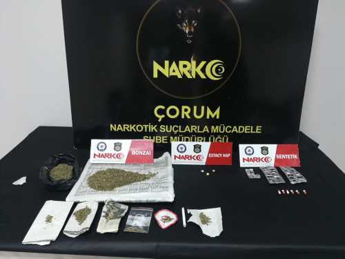 Çorum Polisinden art arda operasyon