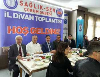 ÇORUM SAĞLIK-SEN İL DİVAN TOPLANTISI YAPILDI