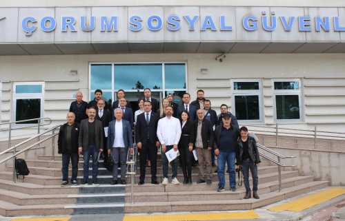 Çorum SGK İl Müdürlüğü Nisan Ayı Türkiye Birincisi Oldu!