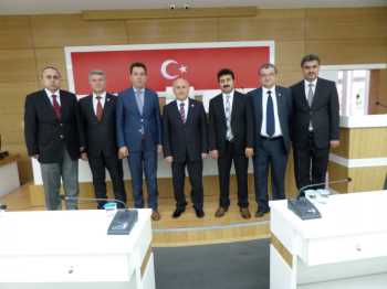 ÇORUM SMMMO  İL GENEL MECLİSİ BAŞKANI KAYA'YI KUTLADI 