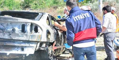 ÇORUM SUNGURLU’DA OTOMOBİL KAZASINDA LPG TÜPÜ  PATLADI: 4 ÖLÜ