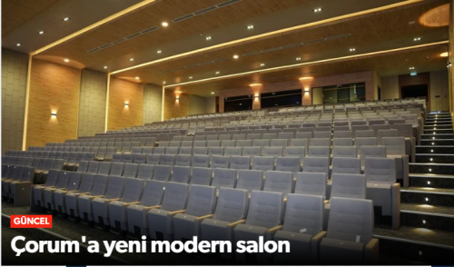 Çorum TSO'nun Kültür ve Konferans Salonu Açıldı