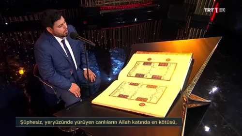 Çorum'un inci sesi Hafız Sefa Kırcı Otoritelerden tam not almayı başardı