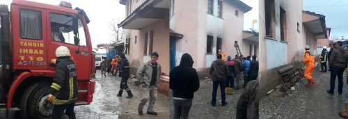 Çorum'un Üyük Köyü’nde Yangın Çıktı