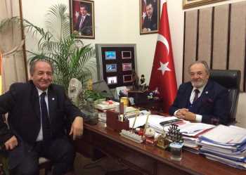 Çorum Valisi  Ahmet Kara Uslu’yu Ziyaret Etti 