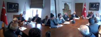 ÇORUM VALİSİ AHMET KARA MUHTARLARLA BULUŞTU