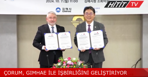 ÇorumBelediyesi, Gimhae ile işbirliğini geliştiriyor