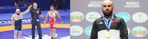 Çorumlu Güreşçi Emrah Kuş Dünya İkincisi oldu