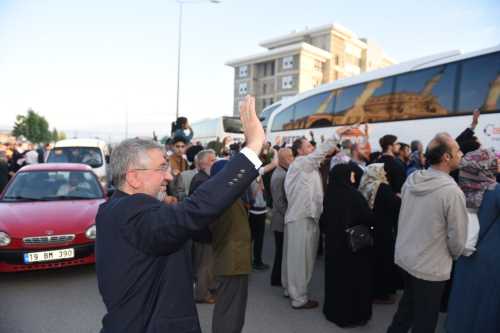 Çorumlu Hacı Adayları Yola Çıktı