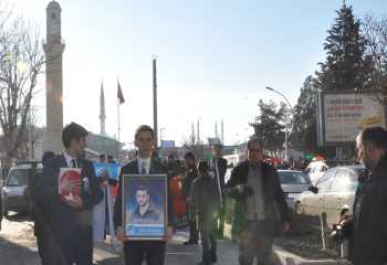 Çorumlu Ülkücüler ‘Fırat Yılmaz’ için sokağa indi