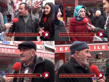 Çorumlu Vatandaşlarla Seçim Röportaj 